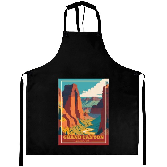 Grand Canyon National Park Arizonna Vintage Aprons