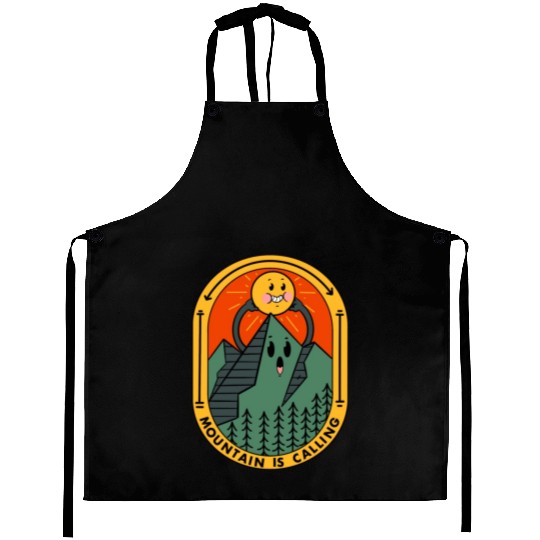 Mountain Is Calling Aprons