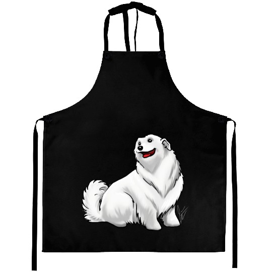 Dog Great Pyrenees White Aprons