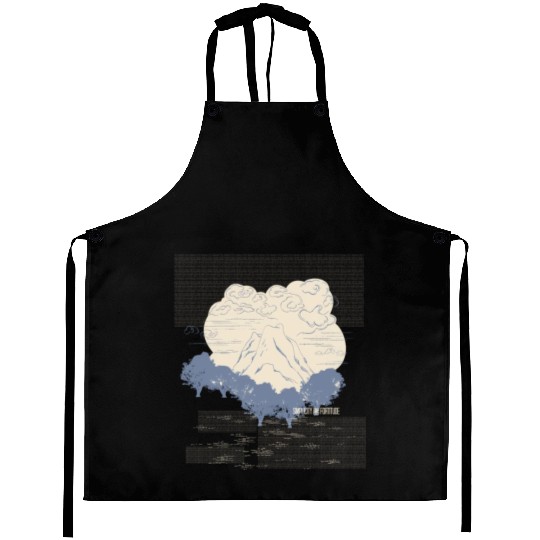 Ying And Yang Peace Of Mind Yoga Sayings Aprons