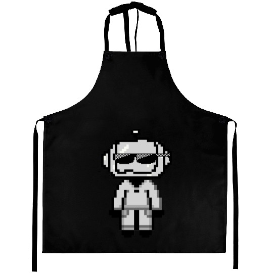 pixel robot Aprons