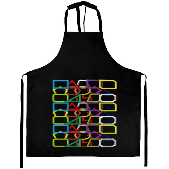 Geometric shapes Aprons