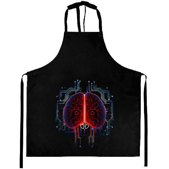 AI Brain Machine Learning Deep Artificial Aprons