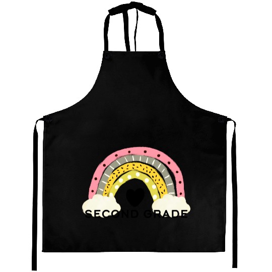 Second Grade Back To School Aprons