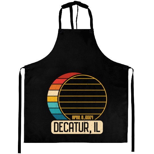 Total Solar Eclipse Illinois Decatur April 28 2024 Aprons