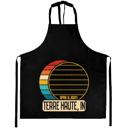 Total Solar Eclipse Indiana Terre Haute 4 28 2024T Aprons