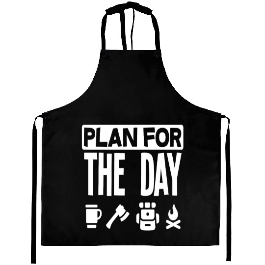 Daily Schedule Nature Camping Camper Aprons