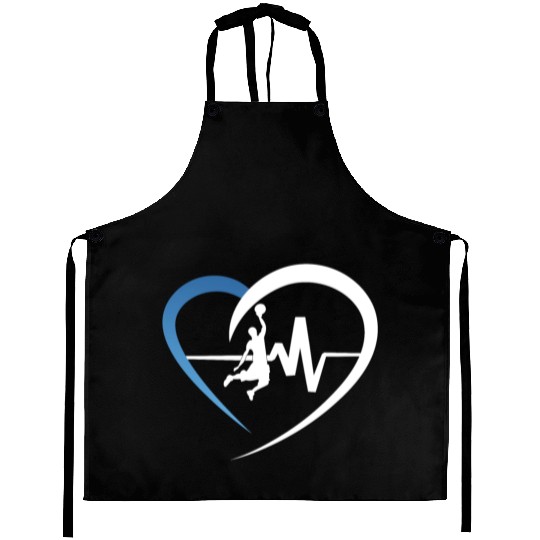 Basketball Heartbeat Aprons