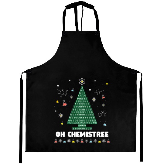 Oh Chemistree Periodic Table Chemistry Tree Aprons