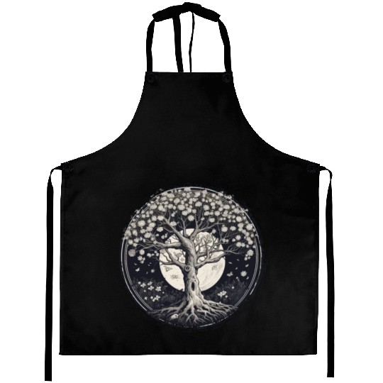 White Tree of Life Aprons