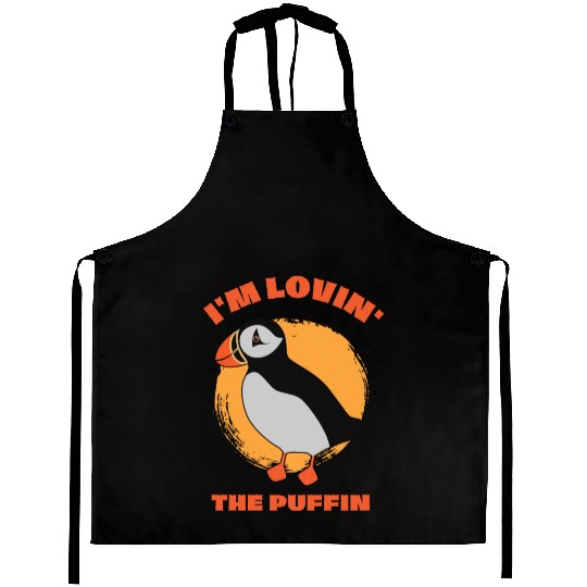 Lovin The Puffin Bird Lover Puffins Aprons