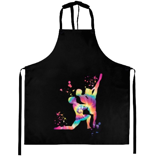 Ballet Dance Couple Woman Ballerina Aprons