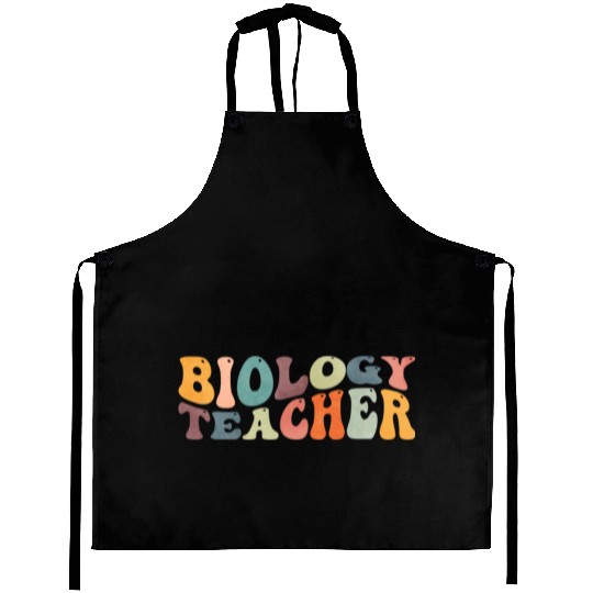 Groovy Biology Teacher Biologist Science Teaching Aprons