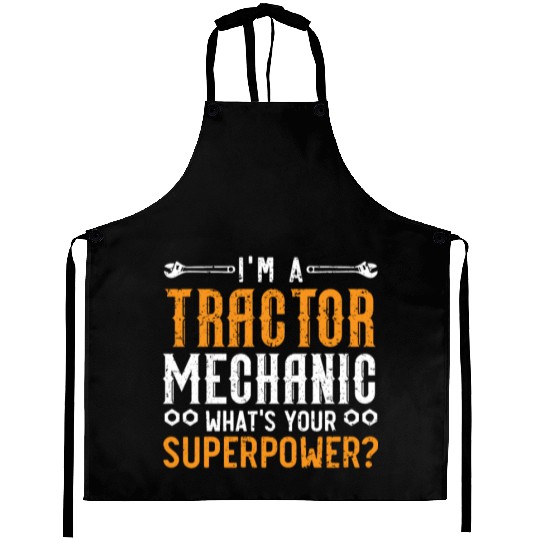 Tractor Mechanic Farm Tractor Repair Mechanical Aprons