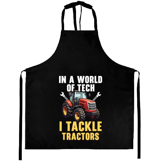 Tractor Mechanic Farm Tractor Repair Mechanical Aprons