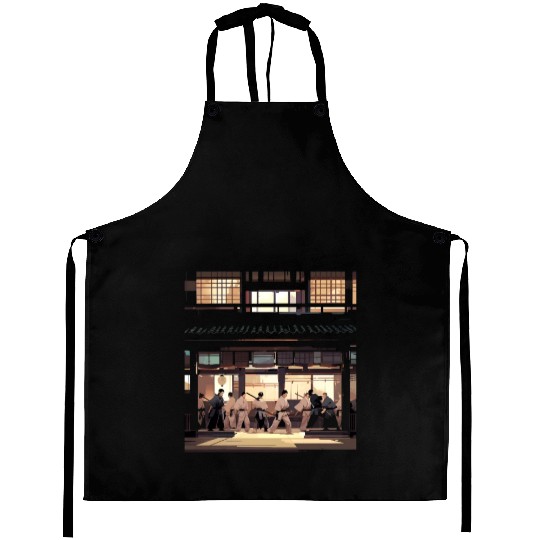 Karate Dojo Martial Arts Aikido Judo Japanese Aprons