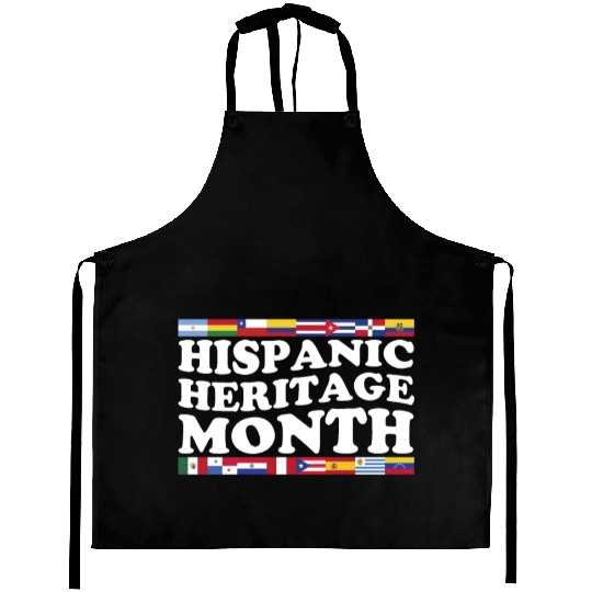 Hispanic Heritage Month Funny Hispanic Spanish Aprons