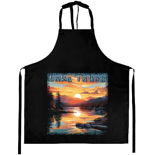 Grunge Sunset: Vacation at Lake Tahoe, Aprons