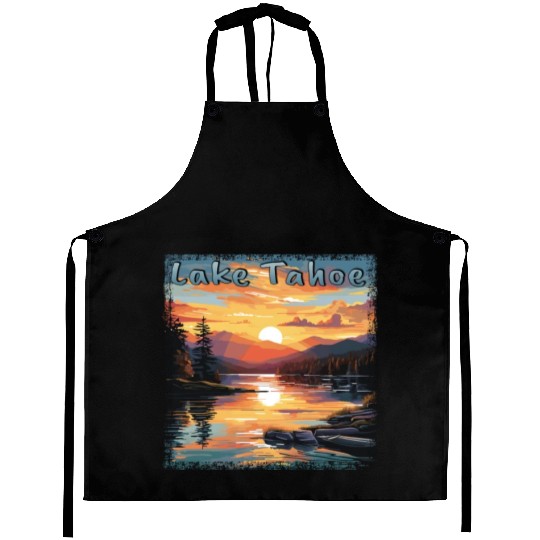 Grunge Sunset: Vacation at Lake Tahoe, Aprons