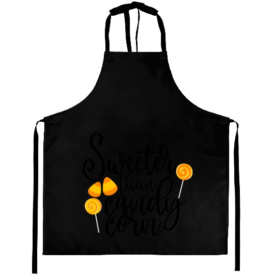 Sweeter Than Candy Corn Aprons