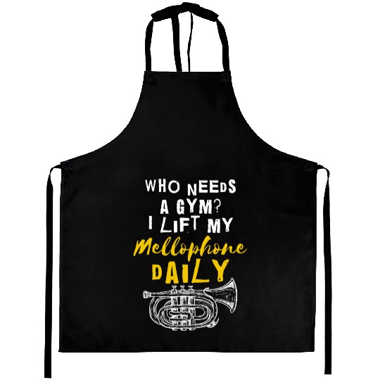 Mellophonist Musical Instrument Orchestra Aprons
