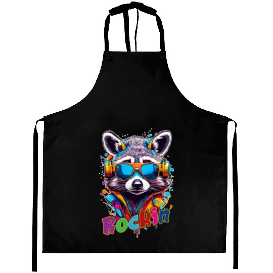 Rockin Raccoon Aprons