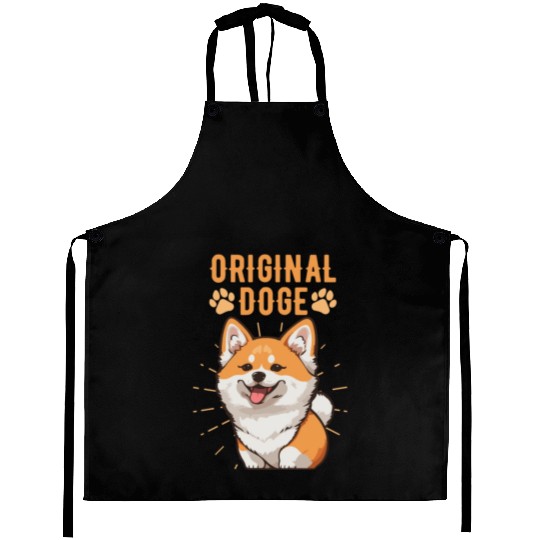 Original Doge Shiba Inu Aprons
