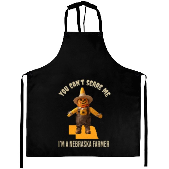 I’m a Nebraska Farmer Halloween Fall Autumn Aprons