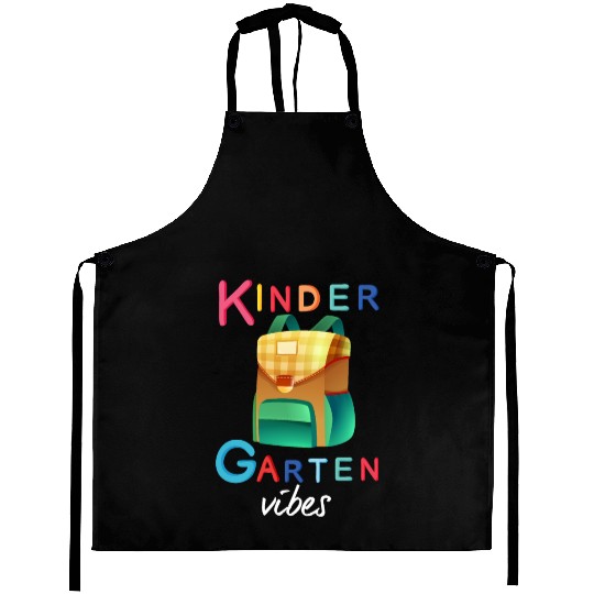 Back To School Kindergarten Vibes Aprons