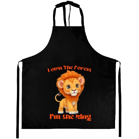 Forest owner lion Aprons