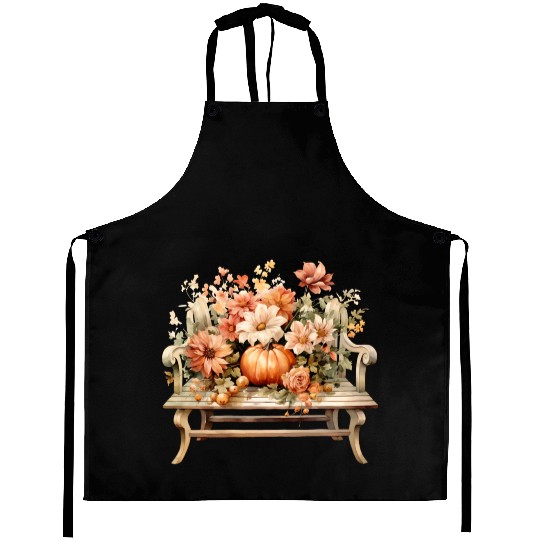 Wild Flowers Aprons Design - Funny gift
