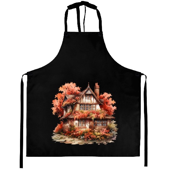 Wild Flowers Aprons Design - Funny gift
