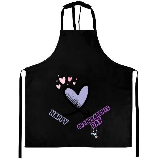 Happy Grandparents Day Aprons