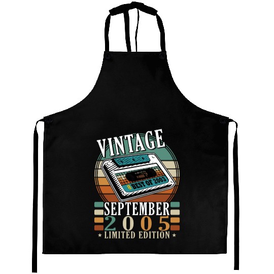 september 2005 Anniversary september 2005 septembe Aprons