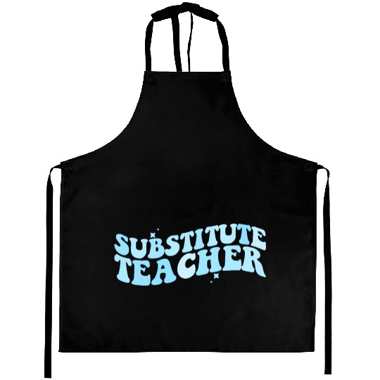 Substitute Teacher Back To School Sub Teacher Aprons