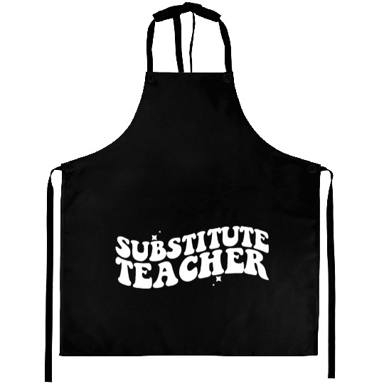 Substitute Teacher Back To School Sub Teacher Aprons