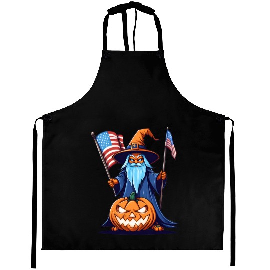 Halloween Wizard Aprons