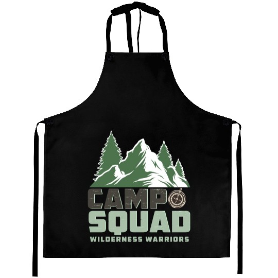 CAMP SQUAD WILDERNESS WARRIORS Aprons