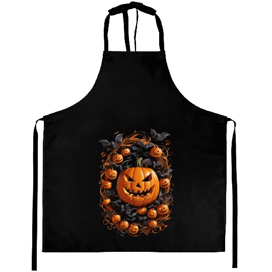 Jack-o'-Lantern Aprons