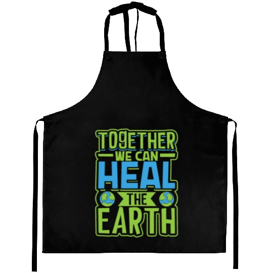 Climate Change Environmental Earth Day Planet Aprons