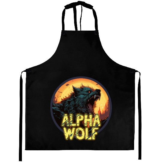 Alpha Wolf Aprons