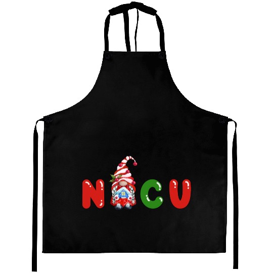 Cute NICU Christmas design Aprons