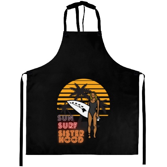 Sun, Surf, Sisterhood Aprons