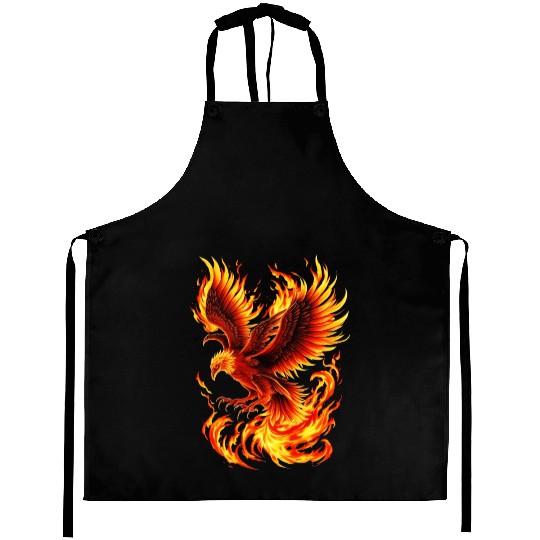 Phoenix Bird Aprons