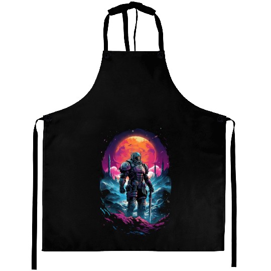 Astro Knight Aprons