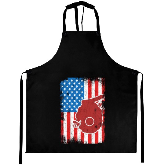 Patriotic US Beekeeper Aprons