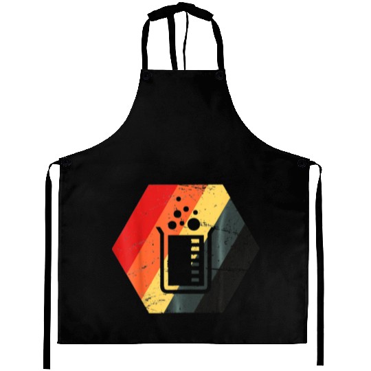 retro vintage chemistry science teacher T- Aprons