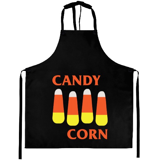 Candy Corn Punk Aprons