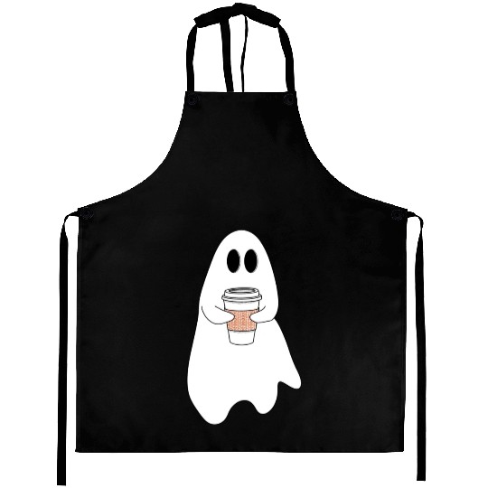 Ghost with latte Aprons