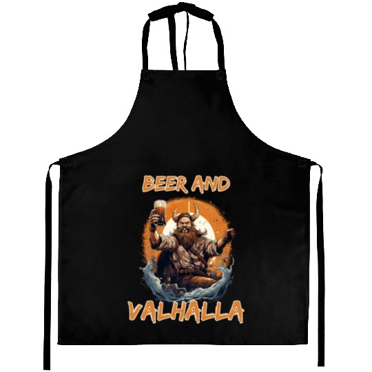 Viking World Tour Vikings Valhalla Odin for a Men Aprons